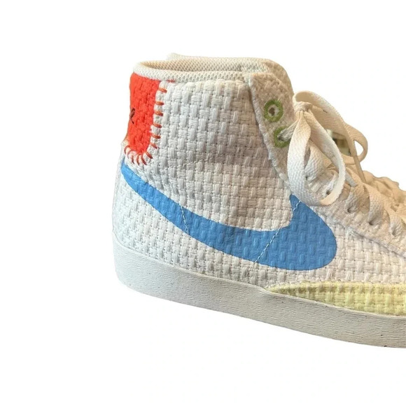 Nike  Blazer Mid 77 Next Nature Citron Tint Sail Women's - Picture 6 of 9